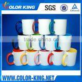 Manufacturer Wholesale Sublimation 11oz Top Grade Inner Colourful Handle thumbnail-5