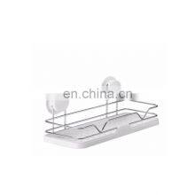 New Arrival Wall Mounted Suction Cup Bathroom Storage Rack thumbnail-3