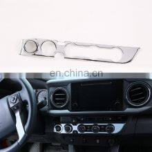 Auto Parts 16-20 for Toyota Tacoma Air Conditioner Knob Panel ABS (Left Peptide) thumbnail-2