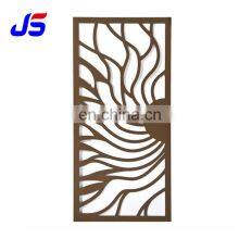 Corten Steel Garden Screen Laser Cut Outdoor Garden Privacy Art Metal Screens Panels Decorative Sheet Metal Panels Fence thumbnail-2