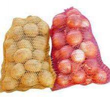 25kg Yellow 50x80 PE Potato Mesh Bags thumbnail-2