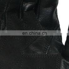 Men's Vintage Goatskin Leather Motorcycle Riding Gloves Gel Padded Hand Protective Safety Racing Glove Waterproof Bicycle Gloves thumbnail-5