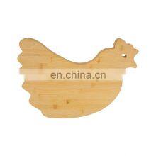 Bamboo Animal Shaped Cutting Board Chicken Shape Wood Chopping Board thumbnail-3