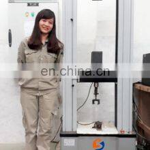 Cheap Price Desktop Laboratory Electronic Universal Instrument Paper Leather Textile Tensile Strength Testing Machine thumbnail-4