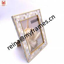 Light Luxury Gold Border PS Plaid Photo Frame Plastic Picture Frame thumbnail-1