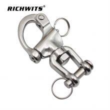 304/316 Stainless Steel Swivel Jaw Snap Shackle thumbnail-2