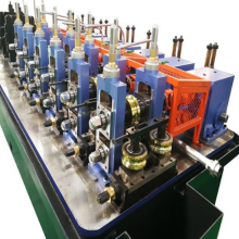 Galvanized Steel Round/Square Pipe Tube Making Machine Production Line thumbnail-2