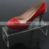 Acrylic Shoe Riser Stand Clear Shoe Display Stand