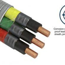 High Voltage Flat Electric Cable for Submersible Oil Pumps and ESP thumbnail-1