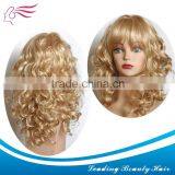 Fashion silky soft Ventilative remy hair wig