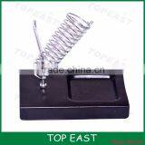 TOPEAST Solder Soldering Iron Metal Stand Holder & Heavy Duty Black Base thumbnail-2
