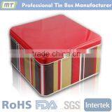 Square Flat Bulk Cookie Tins thumbnail-1