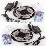 5m 500cm 5050 RGBW 300SMD LED Strip Light Lamp IP65+40Key IR Remote+12V 5A Power