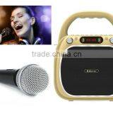 D-B103 7-color LED Lights Fashion Held Portable Outdoor Bluetooth Speaker Super Bass Portable Wireless Speakers With USB/TF/AUX thumbnail-2