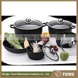 Eco-friendly 9PCS Nonstick Multi Cooker Cookware Dinner Set