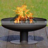 Outdoor Heating BBQ Grill Fire Bowl With Round Stand Base thumbnail-1