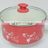 Customized Flower Decal Multi-purpose Food Steamer With Induction Bottom thumbnail-3