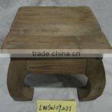 Natural Antique Wooden Bench