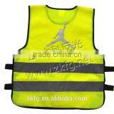 Fluorescent Yellow Childern Reflective Safety Clothing With High Visibility thumbnail-1