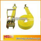 5000kg Breaking Strength 2inch 50mm Ratchet Tie Down/ 2" Ratchet Strap Tie Down thumbnail-1