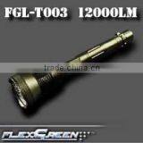 Flexgreen 90w 12000lm High 12 Xml T6 12000-lumen Led Flashlight thumbnail-1