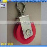 Competitive Price Slide Bracket Cable Nylon Pulley Wheel With Stainless Steel Axle for Tent and Greenhouse Frame Use YS50030 thumbnail-4