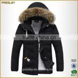 Prelsy Oem Custom Winter Man Heated Jacket With Leather Zipper Puller thumbnail-2