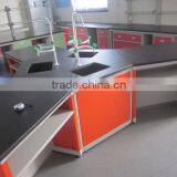 Steel Structure Laboratory Central Bench With Epoxy Tops thumbnail-2