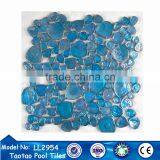 China Factory Color Glass Pebbl Tile for Swim Mosaic Alpha Tile thumbnail-3