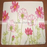 Non-toxic flower design table placemat