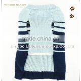 M67 Hot Sale Acrylic Knitted Navy Striped Pet Sweater thumbnail-2