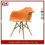 Beautiful 2016 Best Modern Various Bright Color Full Fabric Covered Leisure Chair thumbnail-2