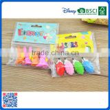 sales promotion customised shape erasers with header card
