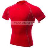 Custom Sports Training T-Shirts Dri Fit Fitness Compression Shirt for Men thumbnail-1