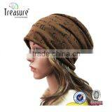 Wholesale Custom Warm Winter Knitted Beanie Hat with Pompom