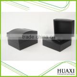 High Quality Custom Black Color Luxury PU Leather Watch Box