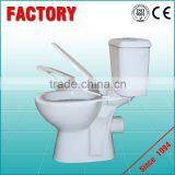 White wc Ceramic Toilet Used With Soft and Comfortable Toilet Paper TFZ-09-3 in Bathroom thumbnail-1