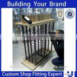 High Quality Retail Shop Furniture Solid Wood Material Display Shelf for Wine Display Rack thumbnail-4