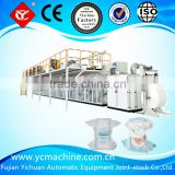 YC-YNK450-HSV High Quality Baby Diaper Machine