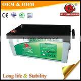 gel batteries 12v 250ah AGM VRLA battery for UPS solar system 10kw,50kw