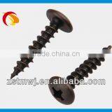Black Pan Head Self Tapping Screw