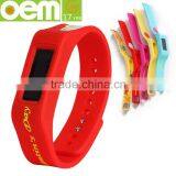 OEM High Quality Silicone Rubber Smart Fitness Band thumbnail-3