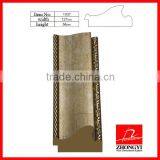 plastic gold external wall decoration moulding