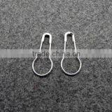 Nickel Safety Pin Pear Shape thumbnail-3