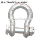 HOT DIP GALVANIZED Anchor Chain Bow Shackle thumbnail-3