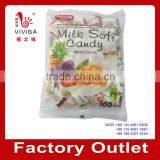 Thailand Top Seller Fruit Center Filled Soft Candy, Mixed Fruit Flavour Milk Soft Candy