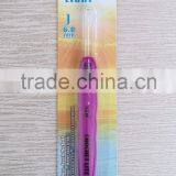 Crochet Lite Crochet Hooks, Size J/6.0mm, Purple
