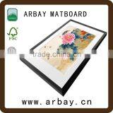 Business Gift and Custom Logo Thick Picture Frame Matboard,acid Free Shadow Box Frame thumbnail-3