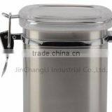 2016 Sealed Stainless Steel Coffe Sugar Tea Storage Canister thumbnail-4