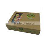 Low Price Paper Cardboard Boxes Vegetables Fruit Packaging